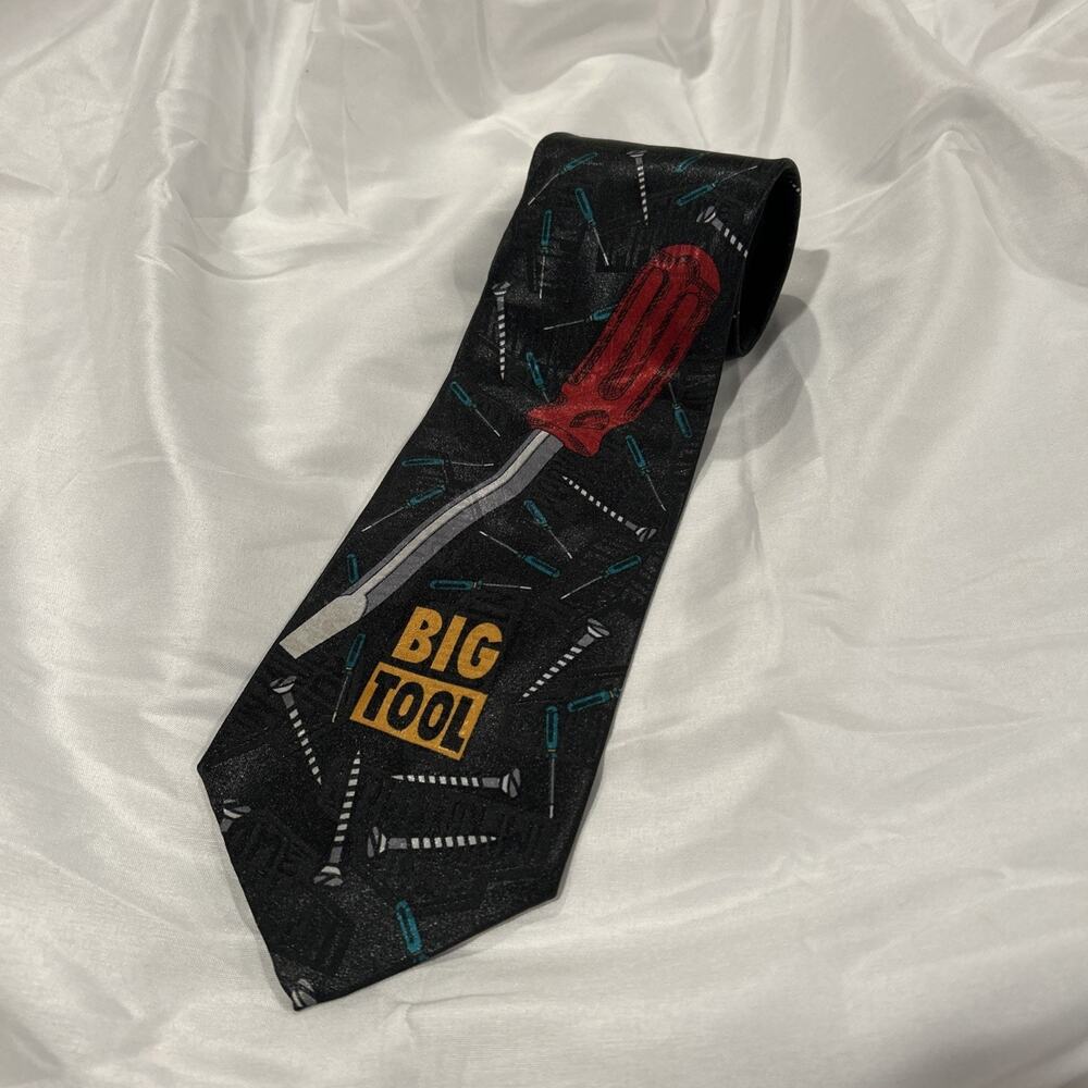 Home Improvement Tool Time Tim Tayor “Tim’s BIG TOOL” Graphic Designer Tie 56x4